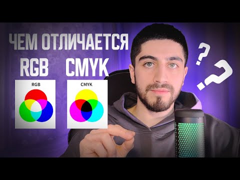 Видео: чем отличается RGB от CMYK? Полное объяснение