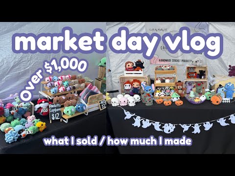 Видео: РЫНОЧНЫЙ ДЕНЬ VLOG 🛍️ Сколько я заработал? 💰Сколько я продал?