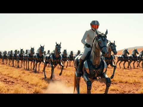 Видео: Kawasaki построили РОБОТА-КОНЯ! Это не шутка — он ДВИЖЕТСЯ как настоящий