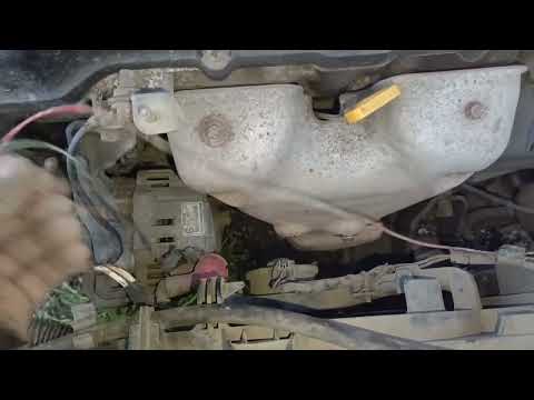 Видео: Nissan sunny нет звукового сигнала.