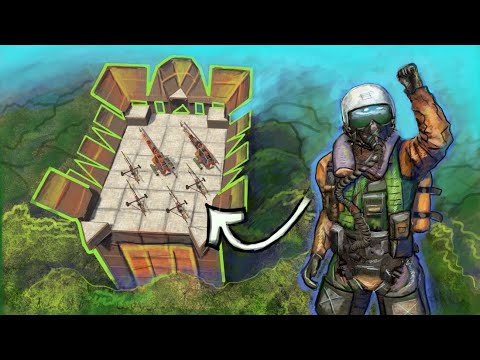Видео: БЕСКОНЕЧНЫЙ КАМБЭК КОПТЕРАМИ! РАЗОРВАЛИ все КРЫШИ в РАСТ RUST