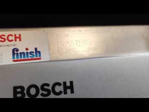 Видео: Bosch SRV55T03EU не работает заливной клапан. 2 часть.