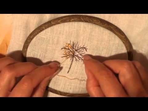 Видео: Видео 2  Мастер класс  Вышиваем Листья