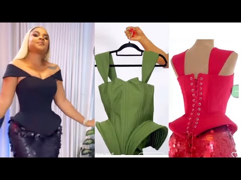 Видео: как выкроить и сшить эту модную арт-структуру в виде клетки