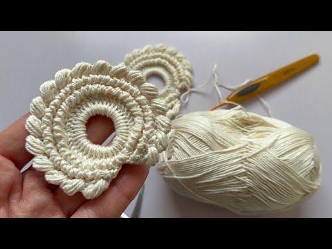 Видео: Уроки вязания крючком, Ирландское кружево, мастер-класс цветок Ирландского кружева 