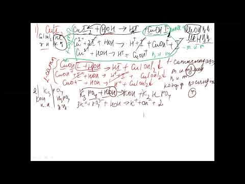 Видео: тұздар гидролизі 36