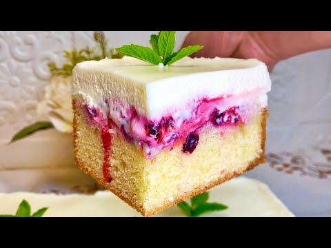 Видео: ВЫ БУДЕТЕ В ВОСТОРГЕ! ✰ НЕРЕАЛЬНО ВКУСНЫЙ ПИРОГ С ЯГОДАМИ И СМЕТАННОЙ ЗАЛИВКОЙ ✰ БЫСТРО И ПРОСТО!