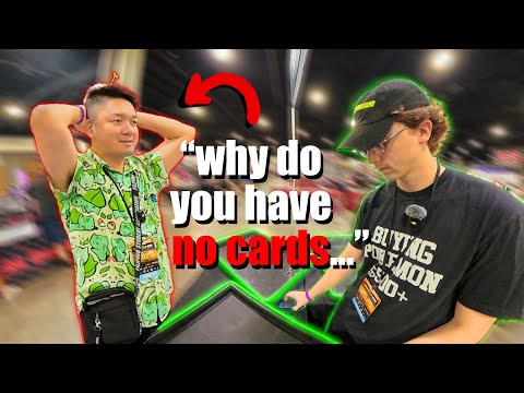 Видео: Я УСТРОИЛСЯ НА ВЫСТАВКУ КАРТ ПОКЕМОН... БЕЗ КАРТ?! | Collect A Con Atlanta | Точка зрения продавца