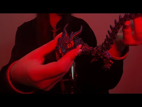 Видео: ASMR | АСМР🐉 (tapping, lid sounds, crunch)