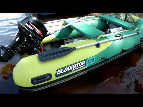 Видео: РИБ Гладиатор 380 пилотный проект на тесты