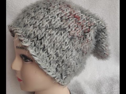 Видео: Простая бини с красивой макушкой