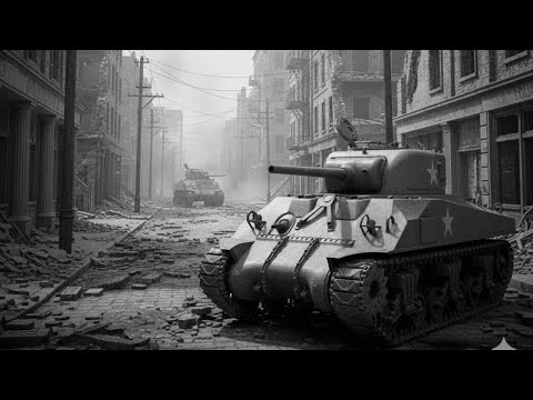 Видео: "Немецкие танкисты в шоке: американский «Першинг» с 90-мм пушкой уничтожал «Тигры»!"