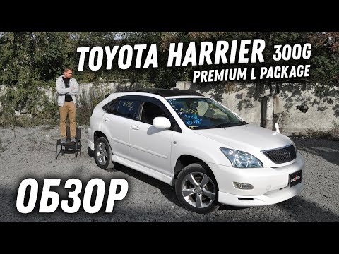 Видео: Перый в разбор! Обзор Toyota Harrier 300G [Leks-Auto 425]