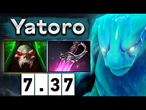 Видео: Яторо на Морфе со старой сборкой - Yatoro Morphling 7.37 DOTA 2