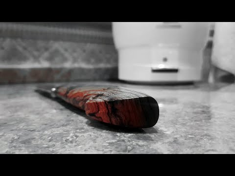 Видео: Ножны скандинавские. Нож из стали Elmax, рукоять Ironwood (HANDCRAFTED KNIVES AND LEATHER PRODUCTS)