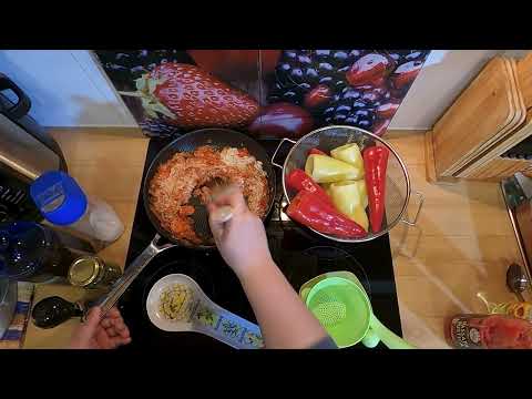 Видео: Пълнени чушки с ориз / Вкусни пълнени чушки / Лесна рецепта за пълнени чушки с ориз / постни чушки