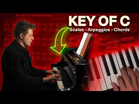 Видео: Тональность C — гаммы, арпеджио, трезвучия и септаккорды