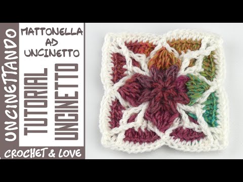 Видео: 3D Квадрат крючком | Пошаговое руководство