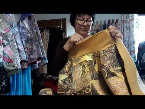 Видео: Курточка в технике пэчворк пицца и две сумки