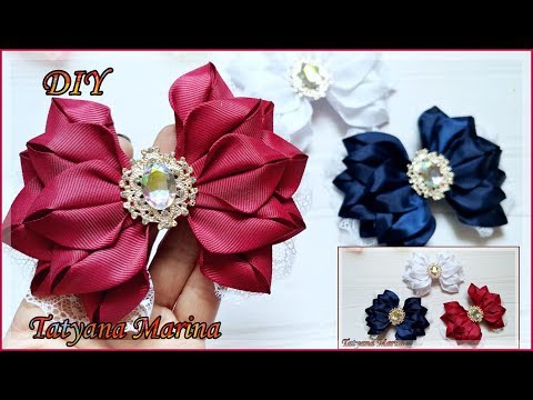 Видео: Заказ выполнен... Покупатель доволен✨🎀Бантики из репсовой ленты 2.5 см