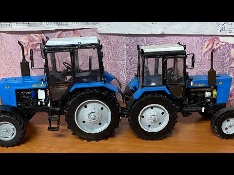 Видео: Самодельная RC модель МТЗ 82.1(балочный мост)