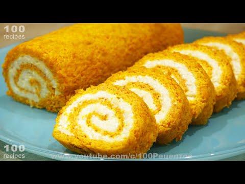 Видео: МОРКОВНЫЙ РУЛЕТ С СЫРОМ - Простая и Вкусная закуска на ПРАЗДНИЧНЫЙ СТОЛ