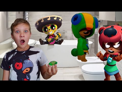 Видео: Бравл Старс в реальной жизни ВСЕ СЕРИИ ПОДРЯД / Brawl Stars animation in real life / Супер Тима