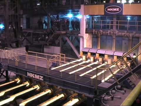 Видео: NKMZ НКМЗ Сортовая МНЛЗ