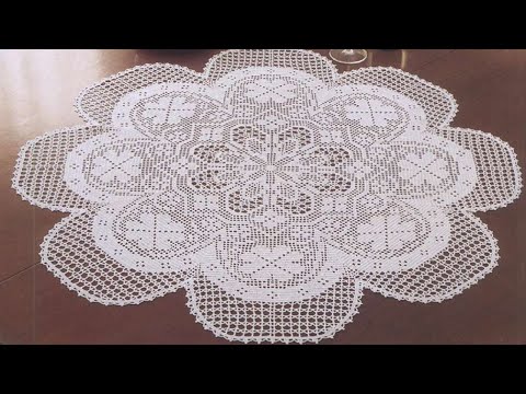 Видео: СКАТЕРТЬ "ХРИЗАНТЕМА". ЧАСТЬ 4