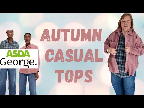 Видео: Джордж @ Asda, реалистичная примерка одежды больших размеров. Осенний повседневный стиль. #fashio...