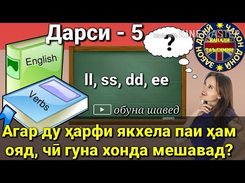 Видео: Омухтани забони Англиси (Дарси 5) Урок английского языка/آموختن زبان انگلیسی