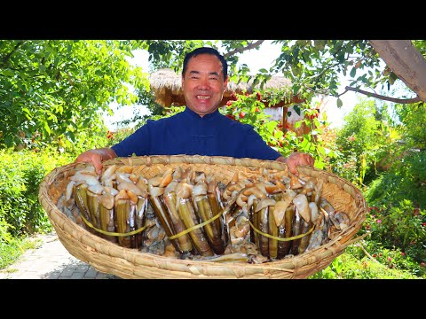 Видео: Купил моллюсков-бритв за 65 долларов и приготовил их двумя способами: пикантным и пряным