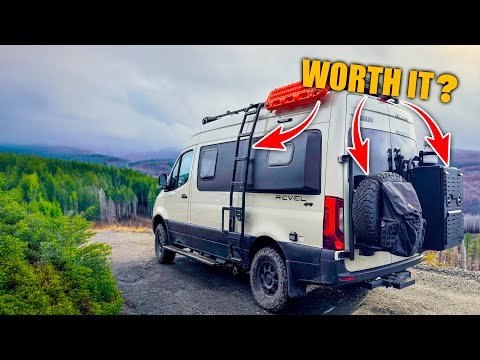 Видео: Хороши ли модификации OWL VAN? Monster Box — экспедиционный багажник для шин — боковая лестница