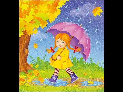 Видео: Сенсорний розвиток. Малювання. Парасолька