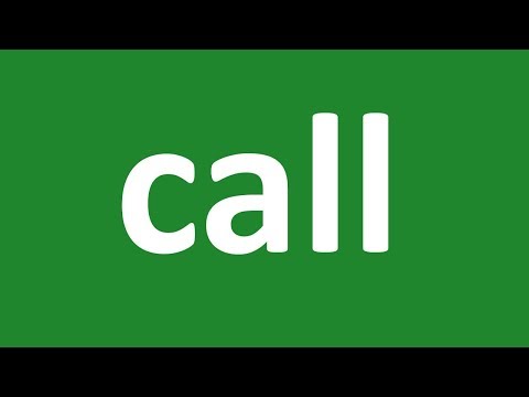 Видео: Call фразалык глаголу | Англис Тилин үйрөнүү
