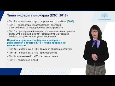 Видео: ОКС 1 понятие, классияикация, этиология, патогенез