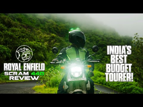 Видео: Обзор Royal Enfield Scram 440 | Лучший бюджетный туристический мотоцикл в Индии | Официальный пре...