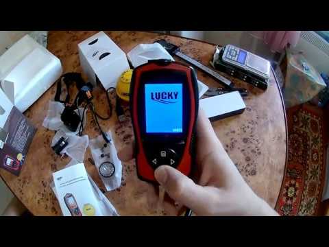 Видео: Эхолот LUCKY FF1108-1CWLA #Алиэкспресс