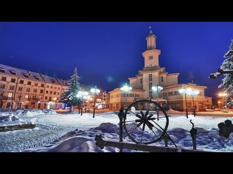 Видео: В м. Івано-Франківську: вулицями, садовий центр. с. Хриплин (3)