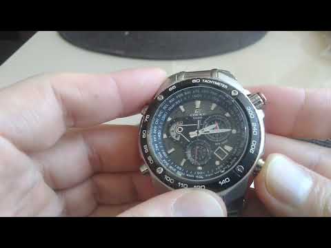 Видео: Casio Edifice настройка даты и времени часов