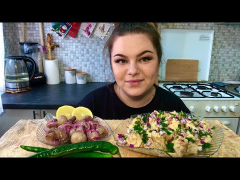 Видео: МУКБАНГ | ПЕЛЬМЕНИ В СЛИВОЧНОМ СОУСЕ