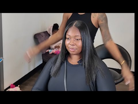 Видео: Цели Silk Press!!! Полное преображение шампунем, Silk Press и стрижкой