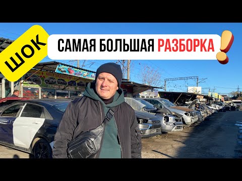 Видео: Самая крупная Авто РАЗБОРКА в Грузии. Запчасти на Mercedes, Toyota, Hyundai