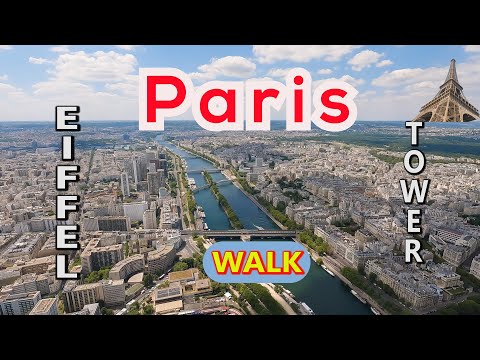 Видео: ПАРИЖ, ФРАНЦИЯ: ТУР НА ЭЙФЕЛЕВУ БАШНЮ, с нулевого уровня до вершины