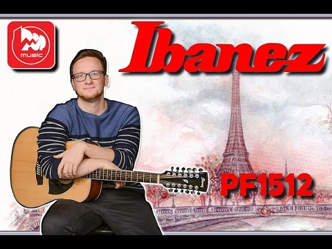 Видео: IBANEZ PF1512 -12-ти струнная акустическая гитара