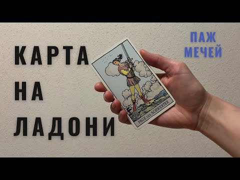 Видео: ПАЖ МЕЧЕЙ • КАРТА НА ЛАДОНИ • Diva V.S / Виктория Штелльхорн