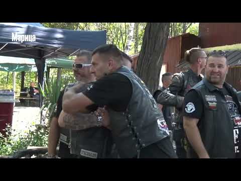 Видео: Братска среща сплоти мотористи от няколко държави в Пловдив