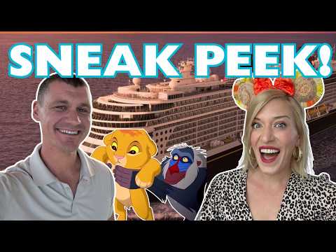 Видео: ЭКСКЛЮЗИВ: Первый взгляд на новый ресторан Disney Cruise Line «Король Лев» | Disney Destiny, Imag...