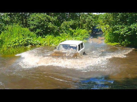 Видео: Этого не может быть!!! НИВА всех НАКАЗЫВАЕТ. ОФФРОАД на ТУРБО НИВАХ в БОЛОТЕ.