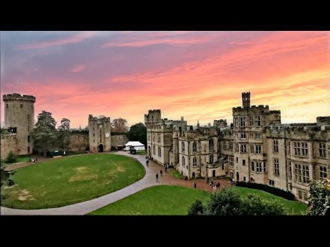 Видео: Warwick Castle. Один из лучших замков в Великобритании.